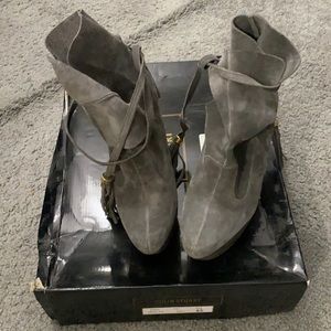 Colin Stuart grey booties